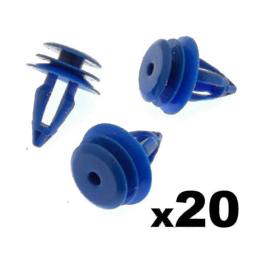 20x Land Rover Range Rover Evoque Clips En Plastique Pour Garniture De Passage De Roue Avant Et Arrière