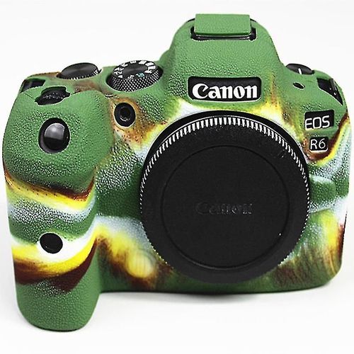 Applicable à Canon Full Frame Micro Single Camera Eos R6 Sac photo Housse de protection R6 Housse en silicone R6 Coque en caoutchouc souple R6
