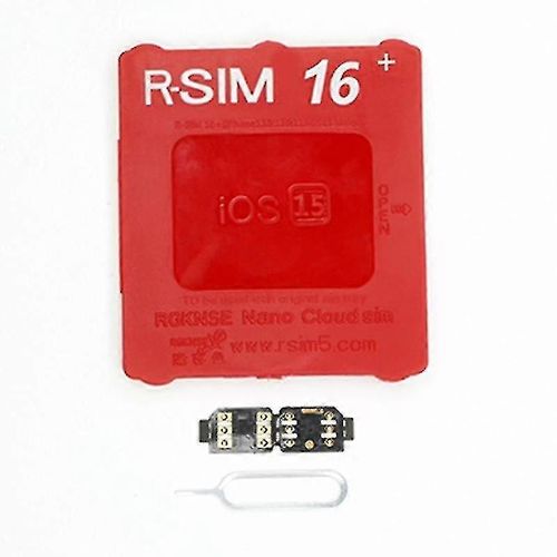 Carte de déverrouillage de la puce SIM R-SIM16 avec modes de déverrouillage iccid prenant en charge le téléphone iOS