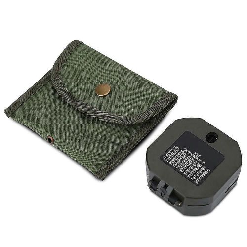 Boussole Militaire Portable De Haute Précision Survie En Plein Air Camping Équipement De Randonnée