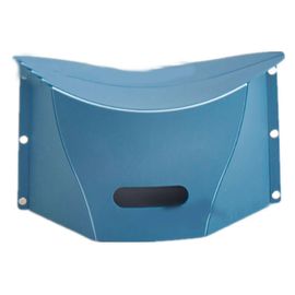 Tabouret Pliant De Carte Voyage En Plein Air Panier De Transport Portable Tabouret Pliant Tabouret Bas En Plastique Bleu Foncé