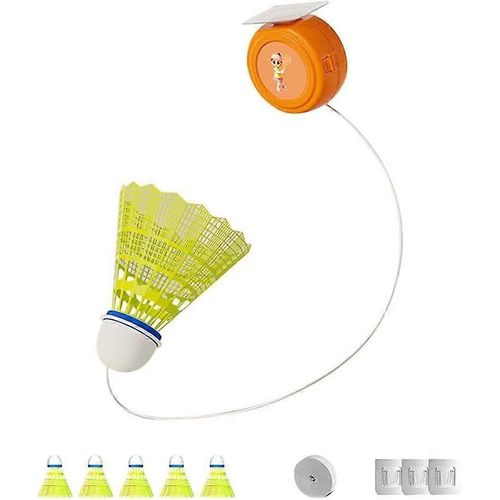 Kit D'entraînement De Badminton Équipement D'entraînement De Badminton,Aide À Un Seul Joueur Étirement Entraînement De Raquette De Badminton Entraînement Pratique D'auto-Apprentissage