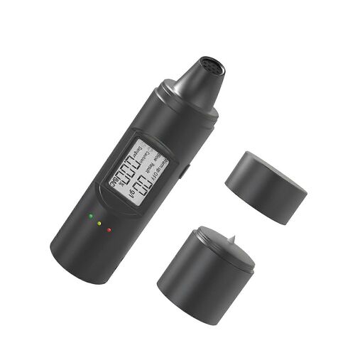 Alcootest électronique,éthylomètre portable,rechargeable avec marteau d'urgence