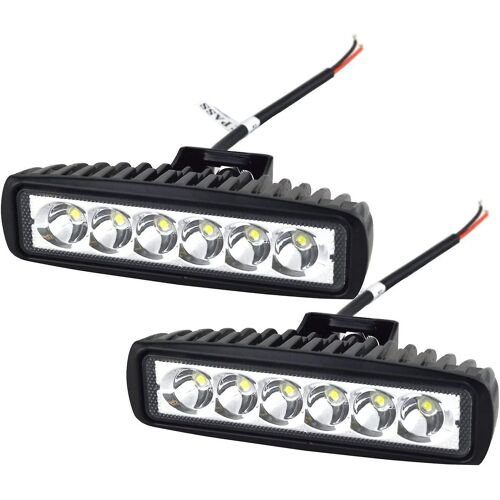 Lampe De Travail Led Barre Led 12v 18w 15cm Voiture Led Phare Étanche Ip67 Spot Brouillard Lumière Led Lampe De Travail