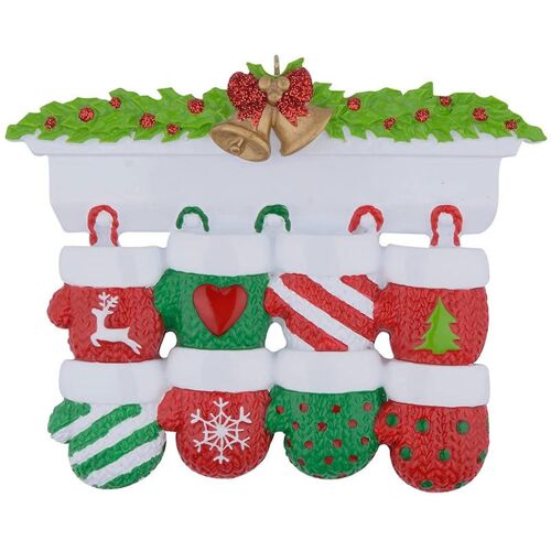 Pendentif sur le thème de Noël Résine Artisanat Ornement Suspendu 2021 Noël