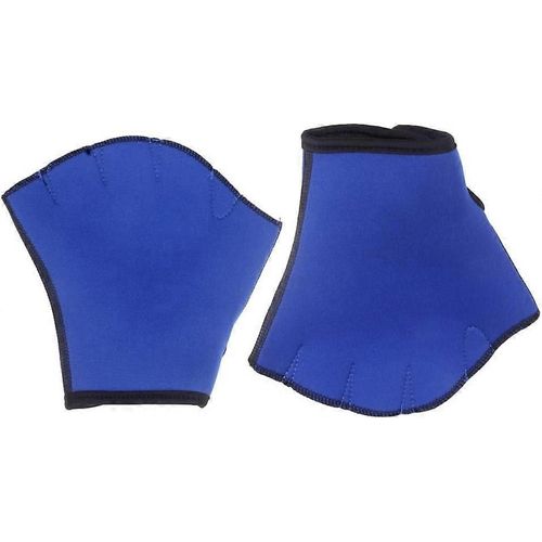 Gants Aquatiques 1 Paire De Gants De Natation Palmés Pagaies D'entraînement De Résistance À L'eau Équipement De Main De Plongée Réglable Adulte