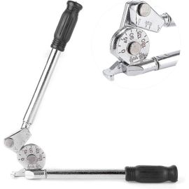 Cintreuse de tubes à 180 degrés,outil de cintrage de tuyaux de 1/4 de pouce,cintreuses à main pour plier des tubes en aluminium de cuivre de 6/8 mm,plomberie de climatisation,etc.