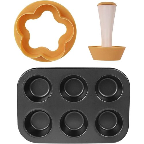 Moules À Tarte Ronds,Ensemble De Croûtes À Tarte Pilon À Pâtisserie,Outil De Cuisson De Muffins À Cupcakes Diy,Gâteau Créatif