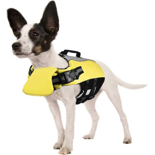 Gilet De Sauvetage Pour Chiens - Gilet De Sauvetage Réfléchissant Pour Chien Gilet De Sauvetage Gilet De Sauvetage Formation À La Natation Avec Rembourrage Pour Petit