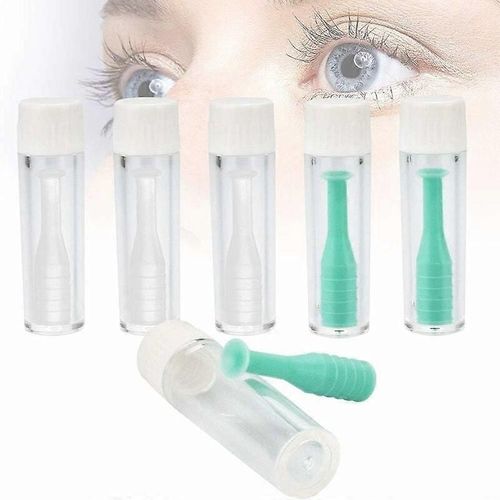 Promotion D'hiver,Ventouse De Lentilles De Contact Pcs Avec Étui De Protection,Outil De Décapant De Lentilles De Contact À Ventouse De Lentille Dure En Silicone Pour Lentille De Contact Dure Rgp 