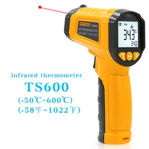 Thermomètre Hytais Infrarouge Sans Contact Ts600,Jauge De Température Électronique Industrielle Portative De Haute Précision Ts600 - Type Ts600
