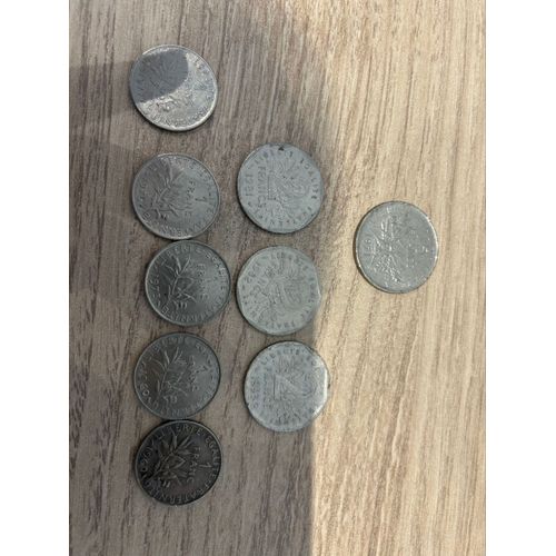 Vends Pièces 1, 2 Et 5 Francs