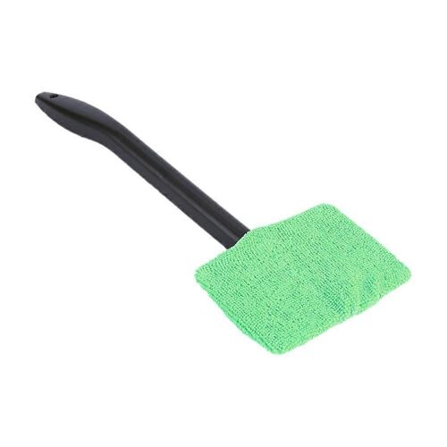 1pcs Microfibre Fenêtre De Voiture Long Poignée Nettoyage Brosse Voiture Pare-Brise Outil De Nettoyage Bleu Foncé