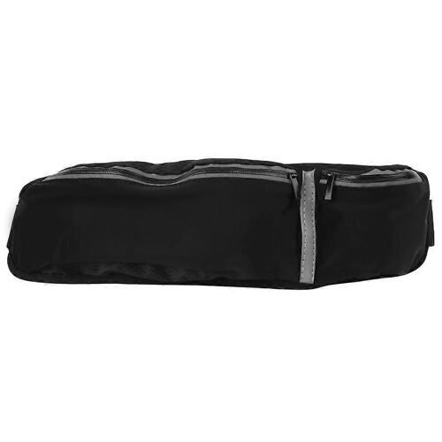 Sac banane de sport multifonction 2025, imperméable, grande capacité, pour la course à pied (noir, taille unique)