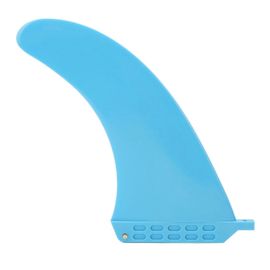 2024surf Fin Pvc 7.9in Bleu Flexible Planche De Surf Professionnelle Aileron Pour Planche De Surf Longue Droite