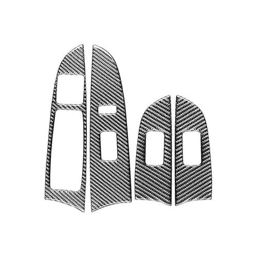 Pour Is Is250 Is300 Is350c 2006-2012 Fibre De Carbone Lève-Fenêtre Commande Cadre Couverture Garniture Autocollant Autocollant