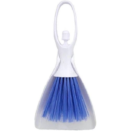 Mini Balai Brosse Pelle Ensemble En Plastique Bureau Ballet Fille Forme Brosse À Main Balayage Outil Pour Calcul De Voiture