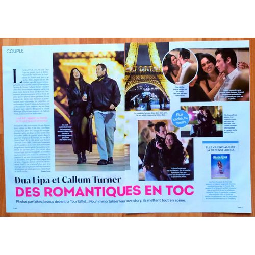 Voici N°1839 - Dua Lipa, Callum Turner - Coupure De Presse, Clipping De 2025