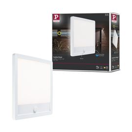 Ext 230v Panneau Led Lamina Carré 14,5w 1900lm 3000k Pir Ip44 Bord Mer Bl