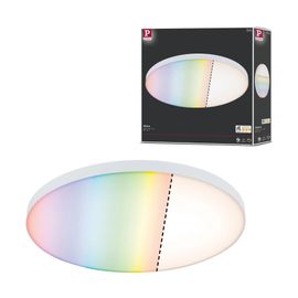 Panneau Led Velora D.400mm 22w 2000lm 3000k Rgbw Zigbee Métal Blanc 230v