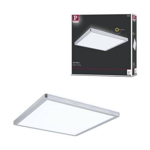 Panneau Led Atria Shine 293x293mm 16w 2000lm 4000k Chrome Mat 230v