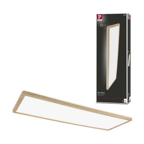 Panneau Led Atria Shine Wood 58x20cm 22w 2800lm 4000k Effet Bois 230v Ip44