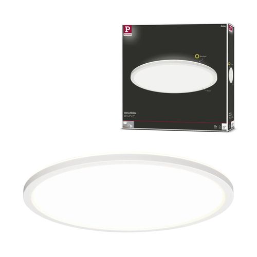 Panneau Led Atria Shine D.420mm 22w 2800lm 4000k Détect. Mvt Blanc 230v Ip44