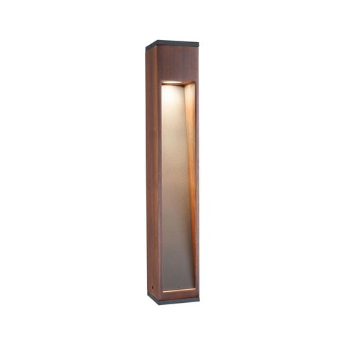 Ext 230v Borne Trabia H.600mm Gu10 3,5w 230lm Ip44 Bois