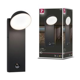 Ext 230v Applique Puka 8,5w 800lm 3000k Détect. Mvt Ip44 Bord Mer Anthra