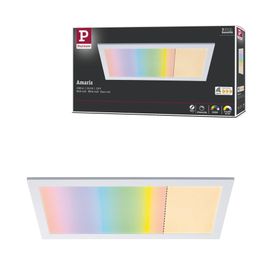 Panneau Led Amaris 595x295mm 22w 1800lm 2700k Zb Rgbw Métal Blanc Dépoli 230v