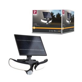 Ext Solaire Sonlig 2x9w 2x1600lm 3000k Détecteur Mvt Anthracite Ip65