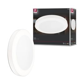 Ext 230v Plafonnier Circula 14w 1800lm 3000k Détect. Mvt Ip44 Blanc