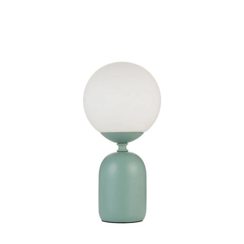 Pauleen Lampe À Poser Glowing Charm Max20w E14 H30cm Céramique Vert/Bl 230v