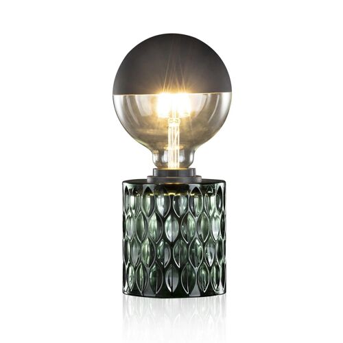 Pauleen Lampe À Poser Crystal Magic Max20w E27 Verre Vert 230v
