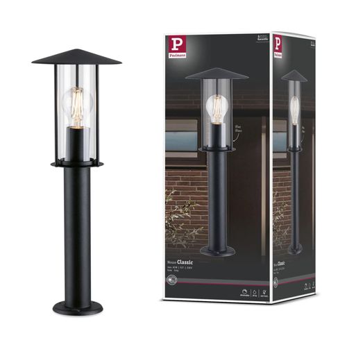 Ext 230v Borne Lumineus Classic Max.60w E27 Gradable Ip44 Anthracite