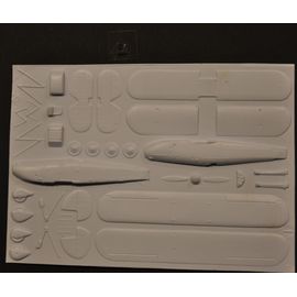Maquette Rare Plane Au 1/72 En Vacuformé Hawker Fury
