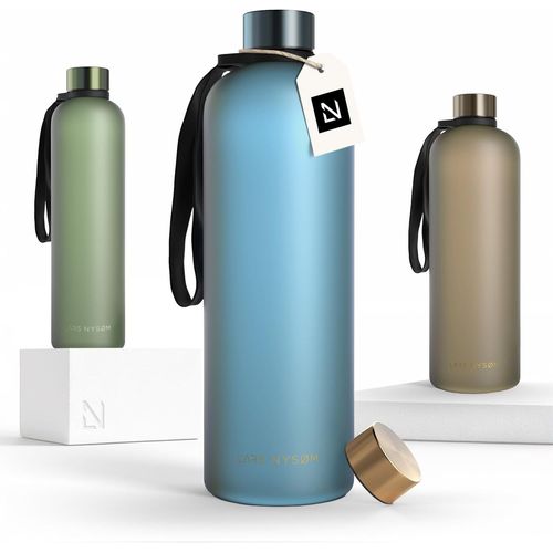 Gourde 1,5l | Bouteille D'eau 1500ml | Gourde De Sport Ultralégère En Tritan | Idéal Pour Le Sport, Le Bureau, Le Yoga, Les Enfants | 2 Couvercles Inclus (Berry Red, Xl 1500ml)