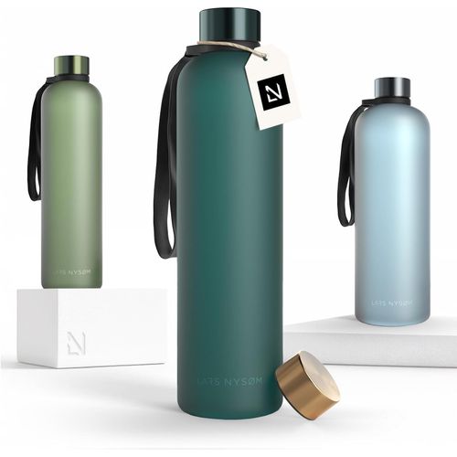 Gourde 1,5l | Bouteille D'eau 1500ml | Gourde De Sport Ultralégère En Tritan | Idéal Pour Le Sport, Le Bureau, Le Yoga, Les Enfants | 2 Couvercles Inclus (Berry Red, Xl 1500ml)