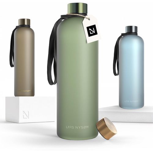 Gourde 1,5l | Bouteille D'eau 1500ml | Gourde De Sport Ultralégère En Tritan | Idéal Pour Le Sport, Le Bureau, Le Yoga, Les Enfants | 2 Couvercles Inclus (Berry Red, Xl 1500ml)