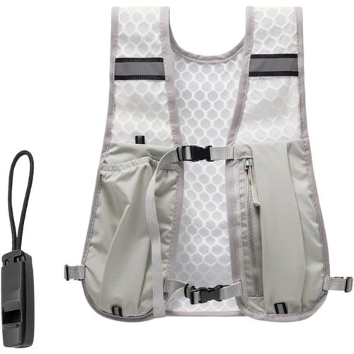 Sac À Dos D'hydratation,Réglable Sac À Dos Gilet Trail Avec Sifflet Léger Et Respirant Réfléchissant Gilet Course A Pied Femme Homme Pour Marathon
