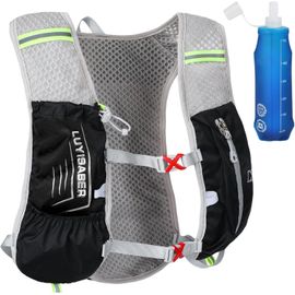 Eryi-Sac À Dos Gilet D'hydratation Léger Pour Course À Pied, Avec Gourde D'hydratation De 500 Ml Pour Randonnée, Trail, Course À Pied, Cyclisme, Course, Marathon Pour Femmes Et Hommes