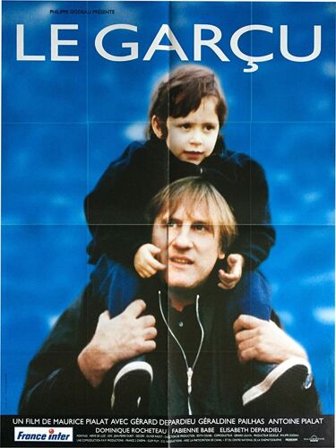 Le Garcu - Véritable Affiche De Cinéma Pliée - Format 120x160 Cm - De Maurice Pialat Avec Gerard Depardieu, Geraldine Pailhas, Antoine Pialat, Dominique Rocheteau, Fabienne Babe - 1995