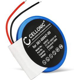 Batterie Pour Montre Intelligente Et Bracelet De Fitness Compatible Avec Garmin Approach S2,Forerunner 110,Approach S3 (200mah,3.7v) Batterie De Remplacement 361-00047-00 361-00064-00