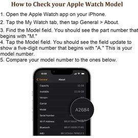 Kalanka-A2181 Batterie De Rechange Pour Montre Intelligente Compatible Avec Apple Watch Iwatch Series 5 5ème Génération 44 Mm (Gps + Cellular/Gps) Et Se 44 Mm Avec Outils