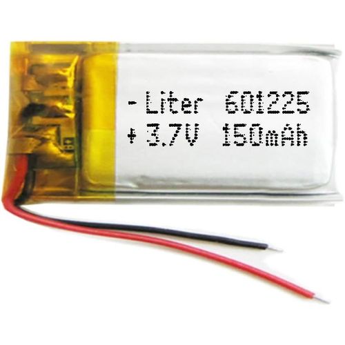 Batterie 601225 Lipo 3,7 V 150 Mah 0,555 Wh 1s 5c Liter Energy Battery Pour Électronique Rechargeable Téléphone Portable Vidéo Montre Gps-Non Compatible Avec Radio Contrôle 27 X 12 X 6 Mm