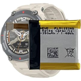 Batterie Compatible Avec Montre Connectée Ama-Zfit T-Rex Verge Lite Gtr A1918 A1808 A1801 A1811 (Remplacement Pour Pl512524g)