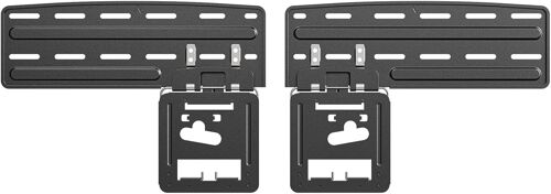 MEVRONISSHOP-Support Mural Fixe pour 2021 Samsung TV, Micro Gap Support Mural TV pour téléviseurs 43-85 Pouces Neo QLED, QLED and Crystal UHD avec Capacité Max de 60kg VESA Max de 1700x800mm