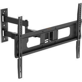 CHECARZHN--NO1-My Wall Support Mural Pivotant Pour Tv Jusqu'À 86"" H28-2L, Support Tv Pour 37-86"" (94-218 Cm), Jusqu'À 50 Kg, Inclinable Et Rotatif, Distance Murale Variable 8,5-50 Cm, Vesa 200 X 200