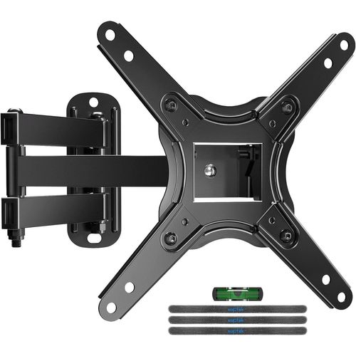 Support Mural Tv Pour 13-42 Pouces, Support Tv Mural Avec Bras Articulés Étendus Jusqu'À 20 Kg, Pivotant, Inclinable Max Vesa 200 X 200 Mm Ma1345