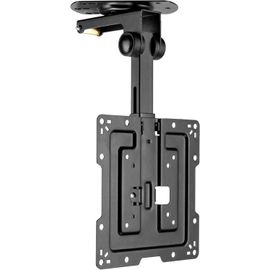 Support Tv Plafond D0422 Pour 19-43 Pouces (48-109 Cm) Orientable Pliable Hauteur Réglable Led Lcd Oled Support Vesa Max. 200X200, Accessoires Pour Tv Et Vidéo, Universel